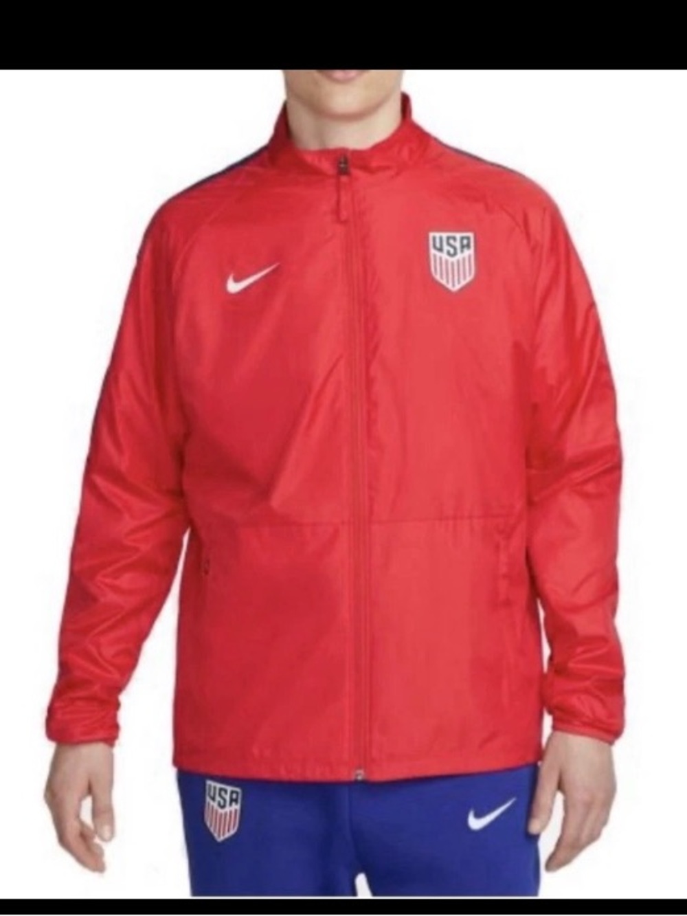 Nike Team USA Soccer Men's Repel Academy AWF Jacket Red Size S NWT